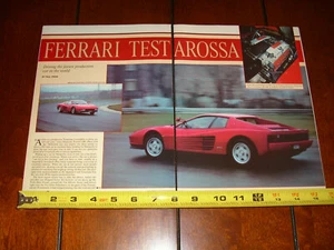 Ferrari Testarossa 1985 artículo original - Imagen 1 de 4