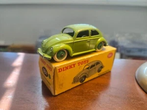 DINKY TOYS 181 Green VW WOLKSWAGEN white wheels RARE?! - Picture 1 of 7