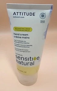 Attitude - Crema de Manos - Sensible Natural - Vegano - Avena y Aceite Aragano - Imagen 1 de 3