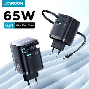 65W GaN caricatore da tavolo cavo USB C retrattile per telefono Tablet Laptop - Photo 1/7