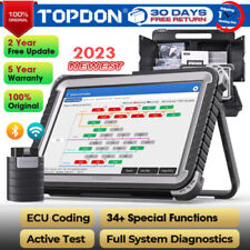 TOPDON Phoenix Plus Profesjonalne urządzenie diagnostyczne do samochodu OBD2 Skaner Kodowanie ECU 41 + funkcja