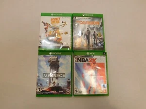 Star Wars , Rocket Arena , NBA , The Division - x4 Xbox One Games -MyNote24 - Picture 1 of 4