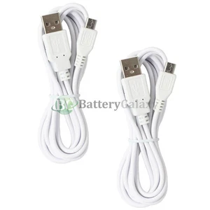 2 NEW Micro USB 6FT Charger Cable for Phone LG Phoenix G2 G3 G4 K3 K4 K7 K8 K10 - Picture 1 of 5