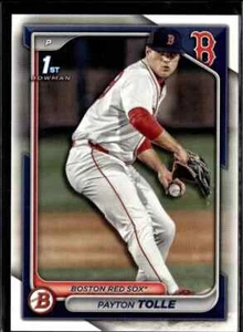 2024 Bowman Draft Paper Payton Tolle Boston Red Sox #BD-63 5 Card Lot - Imagen 1 de 2