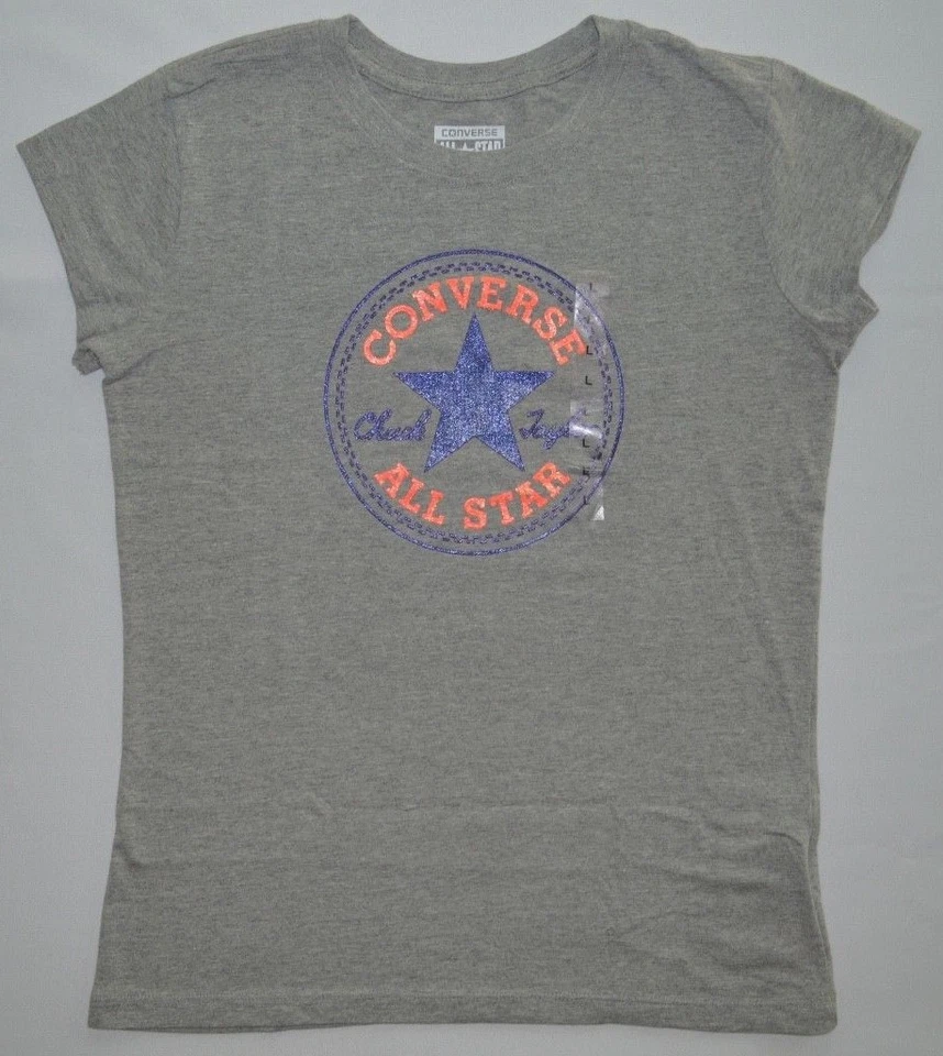 NUEVA Camiseta Para Niña Juvenil Converse All Star Chuck Taylor Foto 1 de 1