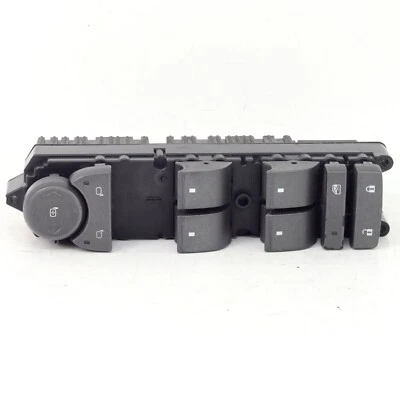 08-14 Interruptor de ventana Cadillac CTS puerta lateral del conductor Power Master 22810050AA - OEM Foto 1 de 3