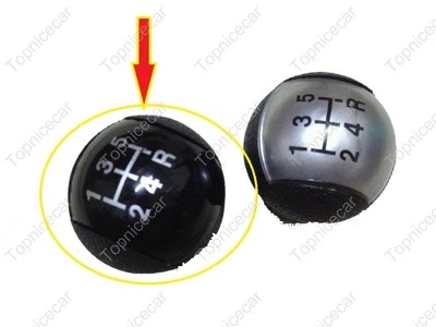 1 PC Round Manual 5Speed Shift Knob Shifter Lever For Ford Focus 2005-2008 1.8L Foto 1 de 3