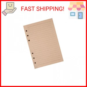 Refills Lined Paper, MALEDEN Refillable A6 Paper for 5x7 Journal Notebook Insert - Picture 1 of 2