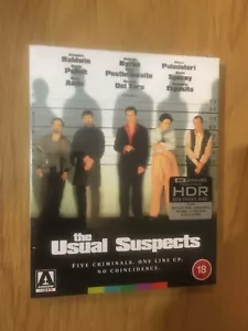THE USUAL SUSPECTS - Arrow UK - 4K UHD Blu-ray Limited Edition - NEW SEALED - Picture 1 of 2