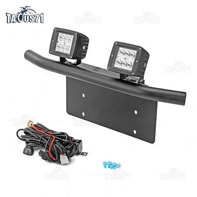 For Honda Civic Element Bull Bar License Plate Mount Bracket LED Light Wire Kit - Image 1 of 4