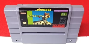 Paperboy 2 Super Nintendo Entertainment System 1991 SNES Authentic Tested - Picture 1 of 4