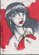 Vampirella 2012 Series 2 Sketch Card By Katie Cook