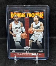 Blake Griffin Chris Paul 2016-17 Panini NBA Hoops #9 Double Trouble 