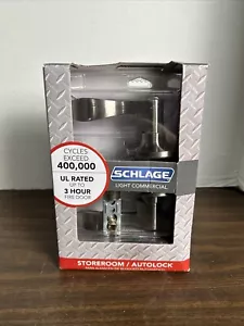 Schlage F80 CSV ELA 626 zylindrisches Abstellraum-Funktionsschloss in Chrom satiniert - Bild 1 von 5