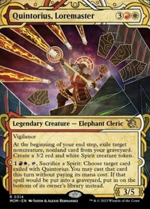 Quintorius, Loremaster - Vitrina X4 (Marcha de la Máquina Marco Alternativo (2023 - Imagen 1 de 1