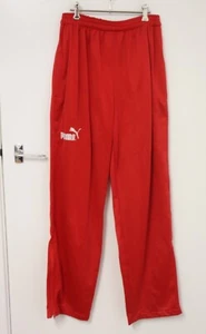 Puma Polyester Red Tracksuit Track Pants - Size XL - Picture 1 of 10