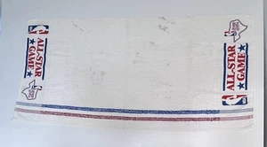 Toalla de vestuario de la NBA de colección 1986 All Star Game Dallas TX McArthur toallas ¡RARA! - Imagen 1 de 10