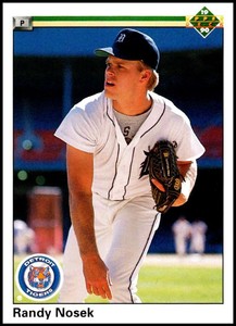1990 Upper Deck #2 Randy Nosek RC Rookie Tigers NM-MT  ID: 2561