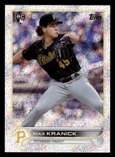 2022 Topps #325 Max Kranick Foilboard Rookie #d /875!  PIRATES