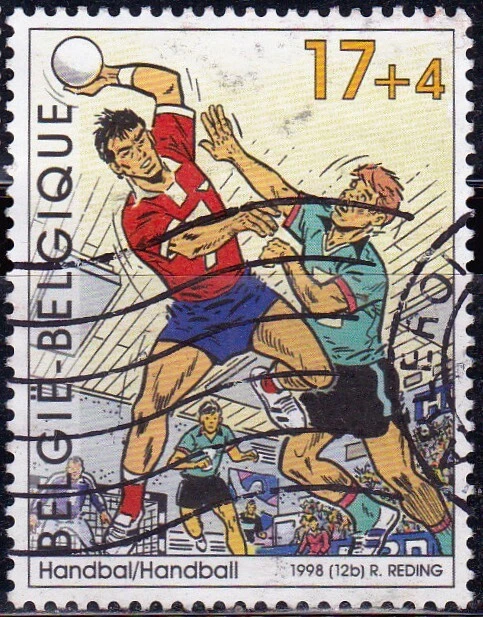 1998 - BELGICA - DEPORTES - BALONMANO - YVERT 2760 - Imagen 1 de 1