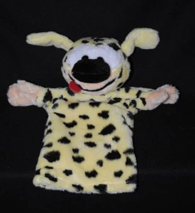 Peluche doudou marionnette marsupilami jaune NOUNOURS noir langue rouge TTBE - Picture 1 of 1