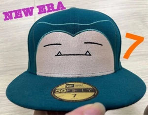 NEW ERA X Pokemon Collaboration Limited Snorlax Cap Size 7 Mint Condition Japan - Picture 1 of 9