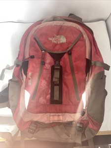 pink north face bolsa