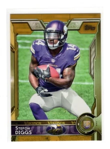 Topps Stefon Diggs Rookie Bills Gold Parallel 2015/2015 radiocontrol - Imagen 1 de 2