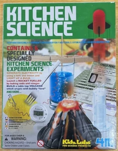 Kidz Labs ~ Kitchen Science ~ Contains 6 Experiments ~ Brand New ~ Sealed - Picture 1 of 4