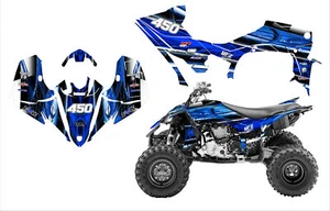 2014 - 2019  Yamaha YFZ450R 450SE graphics kit 24 mil premium vinyl #2001 Blue - Picture 1 of 2