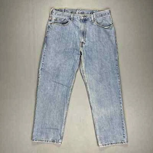 Levi's 550 Herrenjeans 38x30 Medium Wash Blau Denim Entspannt Gerade 100 % Baumwolle - Bild 1 von 9
