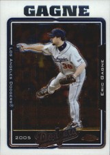 2005 Topps Chrome Baseball Card #87 Eric Gagne