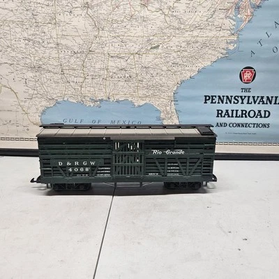 LGB  #4068 Rio Grande Western Stock Car G Scale No Box - Image 1 of 4