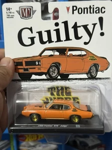 Chase 1969 Pontiac GTO Judge M2 Machines 1:64 Diecast Auto Drivers Release 127 - Picture 1 of 2