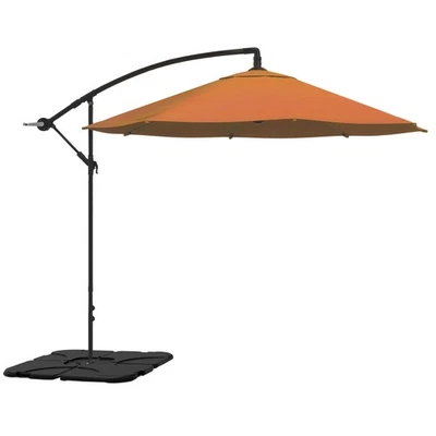 10 Ft Offset Cantilever Patio Umbrella - Fade-Resistant Shade Umbrella Outdoo... - Image 1 of 4