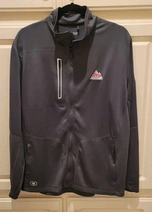 Coors Light Mens Ogio Grey Jacket Large Zipper Logo Longsleeve - Picture 1 of 6