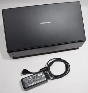 Fujitsu ScanSnap iX500 Document Scanner With Adapter Cable Tested - Used - Picture 1 of 5