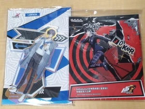 Juego de 5 soportes acrílicos Amemiya Ren Persona Lawson usado - Imagen 1 de 1