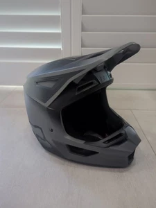 Fox Racing V2 Vlr Motocross Helmet Grey LARGE 7 3/8-7 1/2 Ships Free RK - Picture 1 of 24