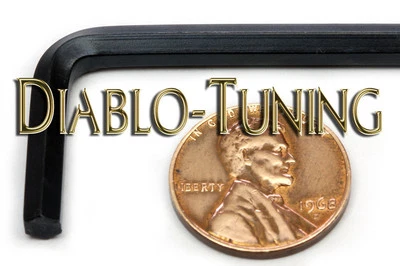 5/32" Hex Tool / Allen Key - 6150 Alloy Steel - Short Arm Wrench - Inch / SAE - Image 1 of 2