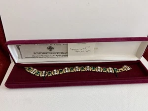 Brazalete, Camrose & Kross, JBK, Colección Jacqueline Kennedy Circonitas Plateadas - Imagen 1 de 21