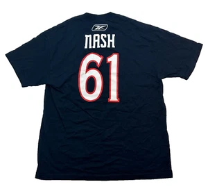 Reebok NHL Columbus Blue Jackets NASH 61 Pre-Shrunk T-Shirt Herren Gr. XL Blau - Bild 1 von 10