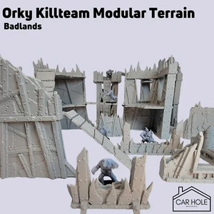 Orky Killteam Badlands - Modular Ork Terrain for 28mm Post-Apocalyptic Wargames - Bild 1 von 6