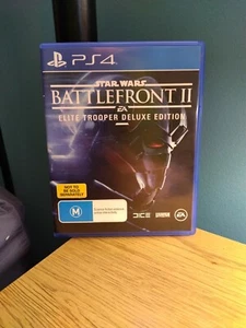 Star Wars Battlefront 2 ELITE TROOPER DELUXE EDITION ~ PS4. - Picture 1 of 3