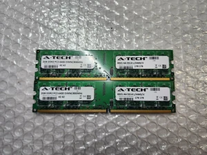 A-Tech 4GB Kit (2 x 2GB) PC2-6400 (DDR2-800) Matching Memory - Picture 1 of 2