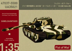 ModelCollect 35021 Panzerkampfwagen E-60 Säbelzahntiger Panzer Modellbausatz 1/35 - Bild 1 von 1