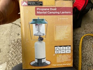 OZARK TRAIL "DUAL MANTLE"- PROPANE LANTERN ORIGAL BOX - **Camping/Emergency** - Picture 1 of 7