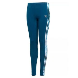 adidas Originals Big Girls' Marble Striped Leggings, NWT, Medium (11-12Y) - Picture 1 of 12