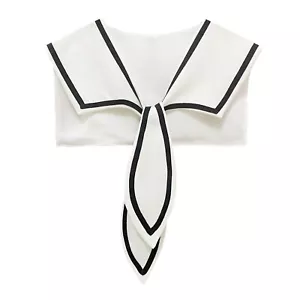 Detachable Sailor Collar for Women - Fashion False Collar With Shirt for Girl... - Picture 1 of 7