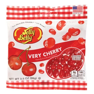 VERY CHERRY - Jelly Belly Candy Jelly Beans - (3) 3.5oz - BEST PRICE - Picture 1 of 1